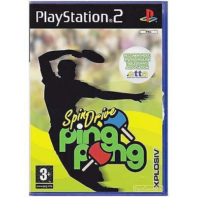 PS2 SPINDRIVE PING PONG - USADO