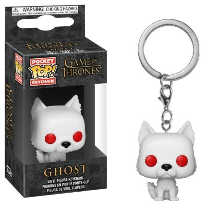 Funko POP! Keychain: Game of Thrones: Ghost Vinyl Figure 4cm