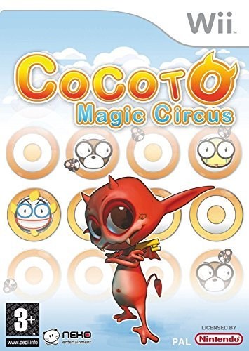 WII COCOTO MAGIC CIRCUS - USADO