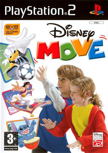PS2 Disney Move EyeToy - USADO
