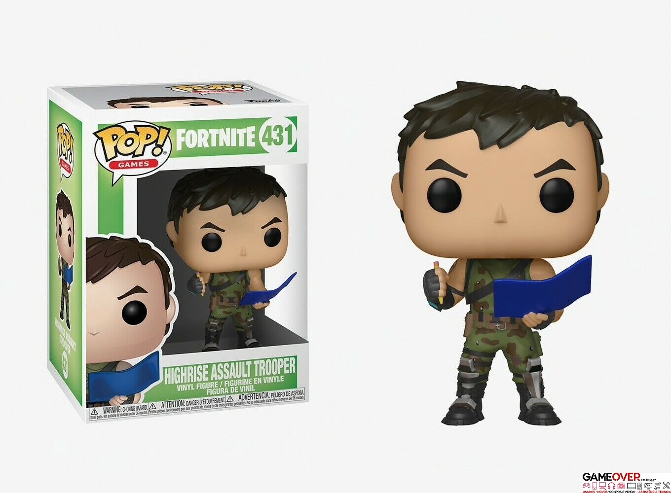 POP Fortnite HighRise Assault Trooper