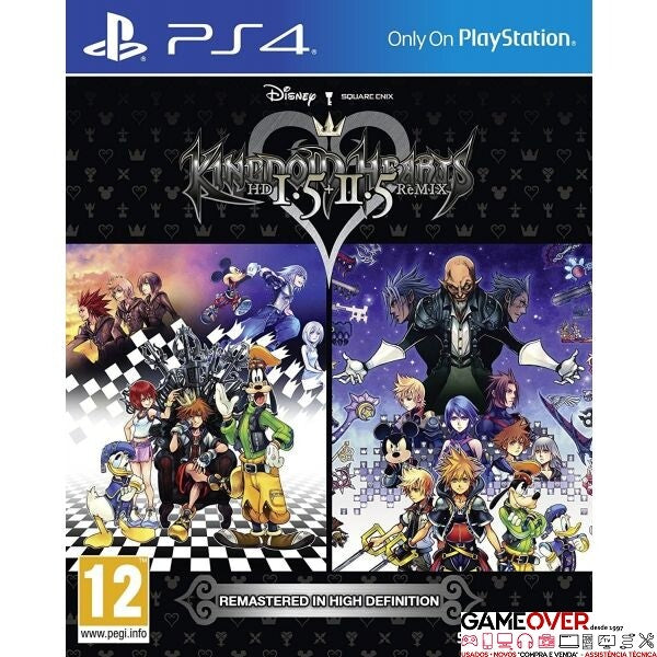 PS4 KINDOM HEARTS- HD 1.5 + 2.5 REMIX- - USADO