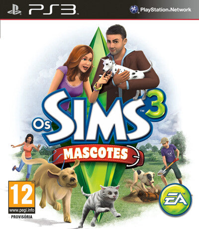 PS3 THE SIMS 3 MASCOTES - USADO