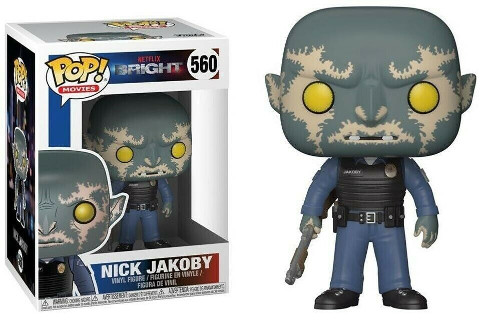 Funko POP Bright S1 Nick Jakoby/Gun