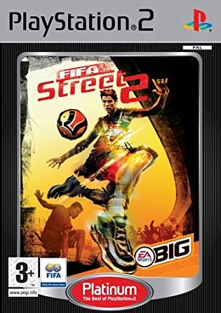 PS2 FIFA STREET 2 Platinum - USADO