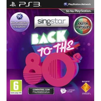 PS3 SINGSTAR BACK TO THE 80S - USADO