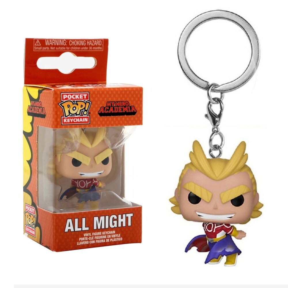 Funko POP! Keychain My Hero Academia - All Might Silver Age Vinyl Figure 4cm