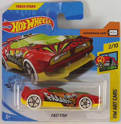 @ Hot Wheels 2019 Fast Fish HW Art Cars 2/10 205/250 FYC21