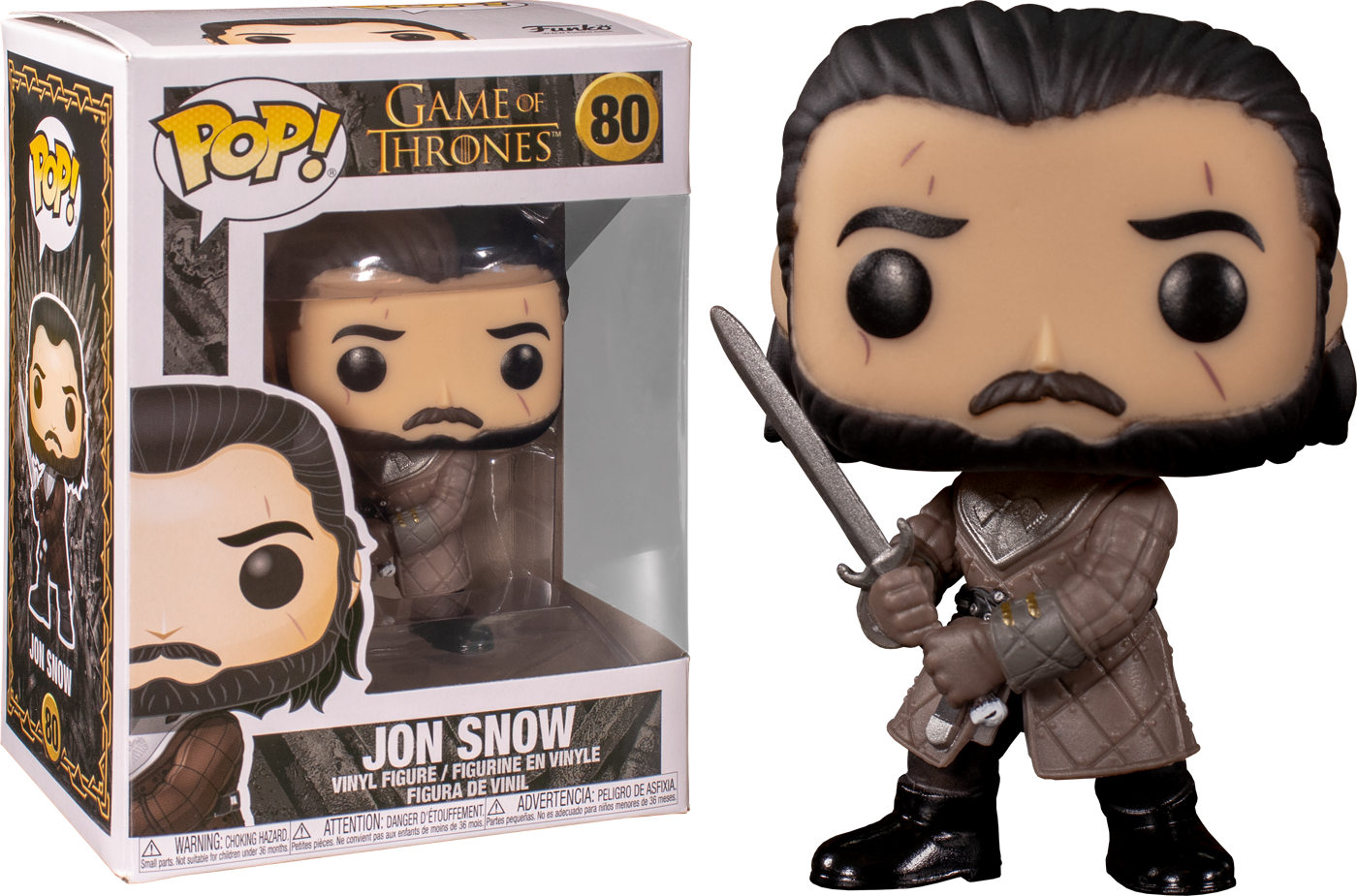 Funko Pop! Vinyl Game of Thrones S8 Jon Snow Figure #080