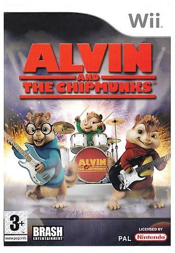 WII ALVIN AND THE CHIPMUNKS - USADO
