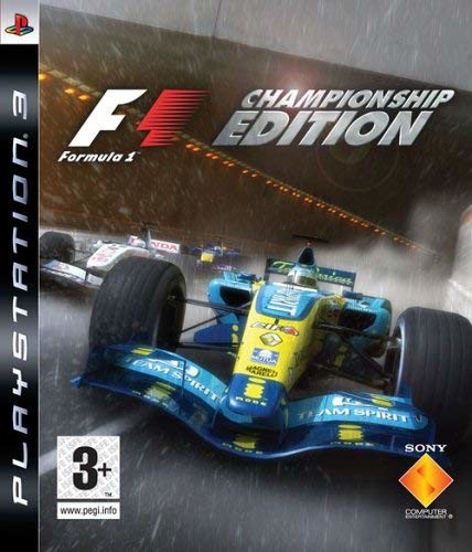 PS3 FORMULA ONE CHAMPIONSHIP EDITION - USADO