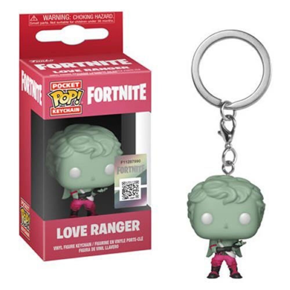 Funko POP! Keychain: Fortnite - Love Ranger Vinyl Figure 4cm