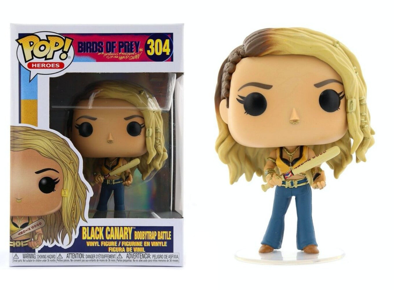 Funko Pop! DC: Birds of Prey - Black Canary Boobytrap Battle