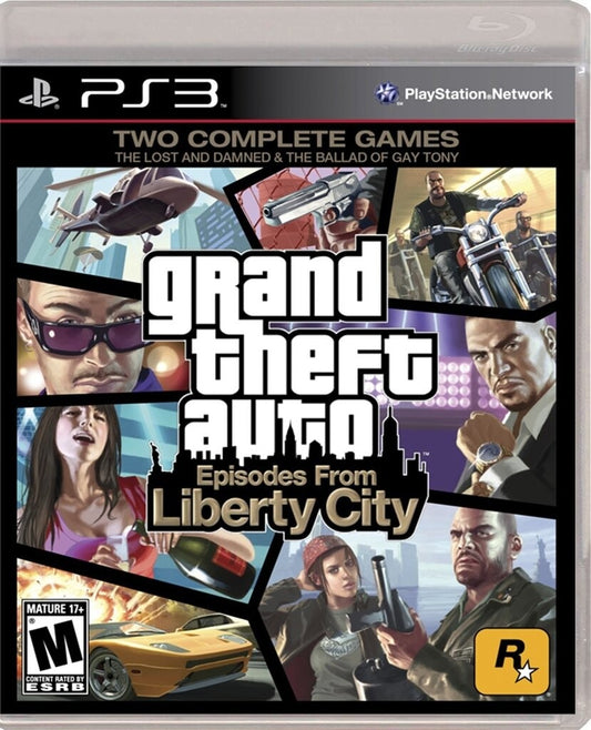 PS3 GTA EPISODES FROM LIBERTY CITY - USADO
