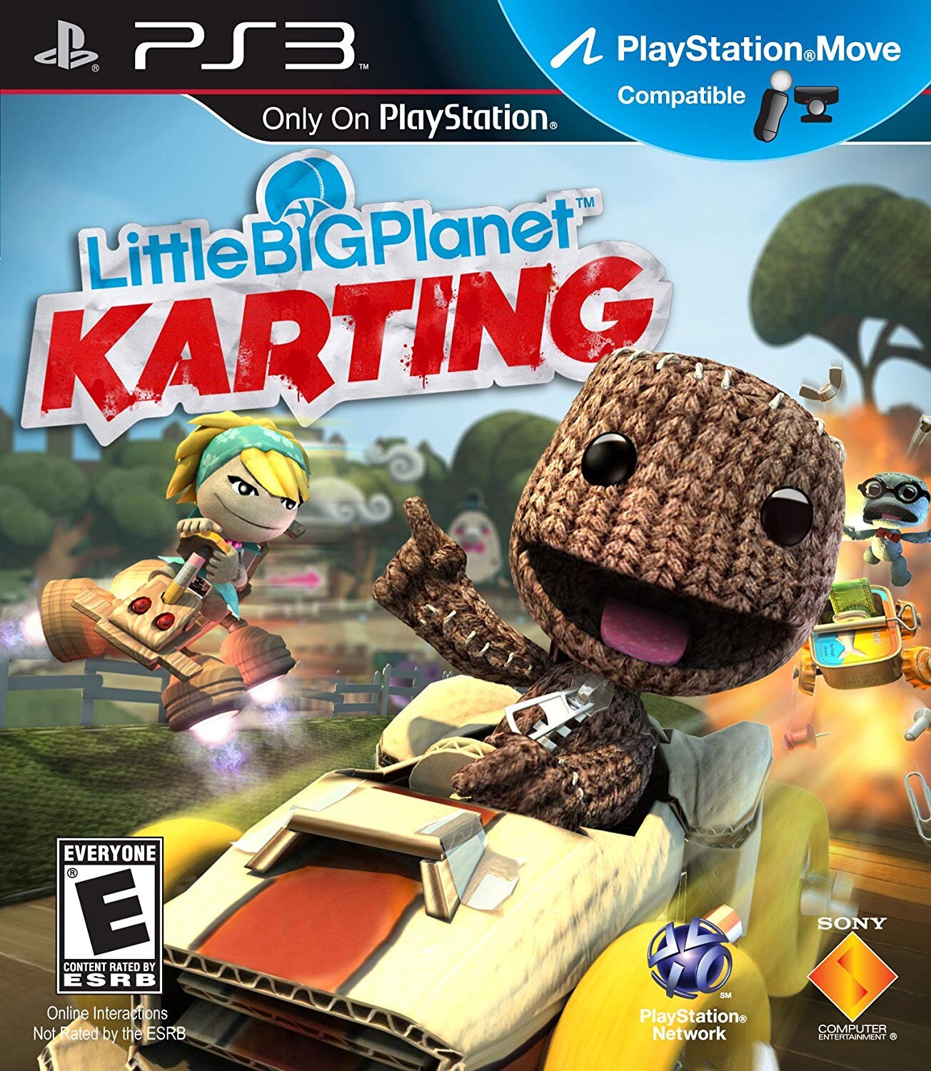 PS3 LITTLE BIG PLANET KARTING - USADO