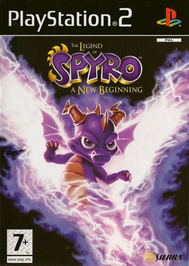 PS2 The Legend of Spyro A New Beginning - USADO