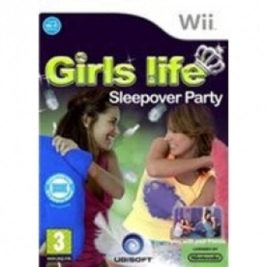 WII GIRLS LIFE SLEEPOVER PARTY - USADO