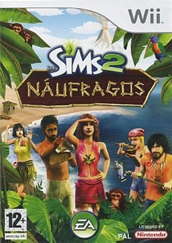 WII Sims 2 Naufragos, Os - USADO