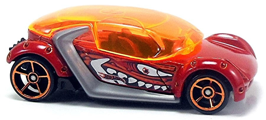 Hot Wheels - 2013 Hi I.Q. Monster Mission 5-Pack Metalflake Dark Orange X9860