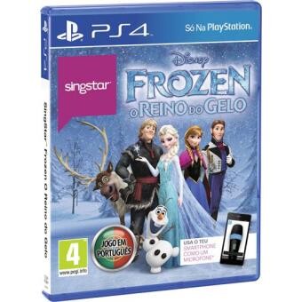 PS4 SINGSTAR FROZEN O REINO DO GELO - USADO