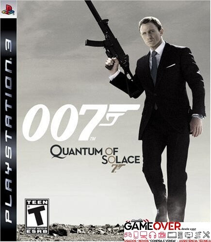 PS3 007 QUANTUM OF SOLACE - USADO