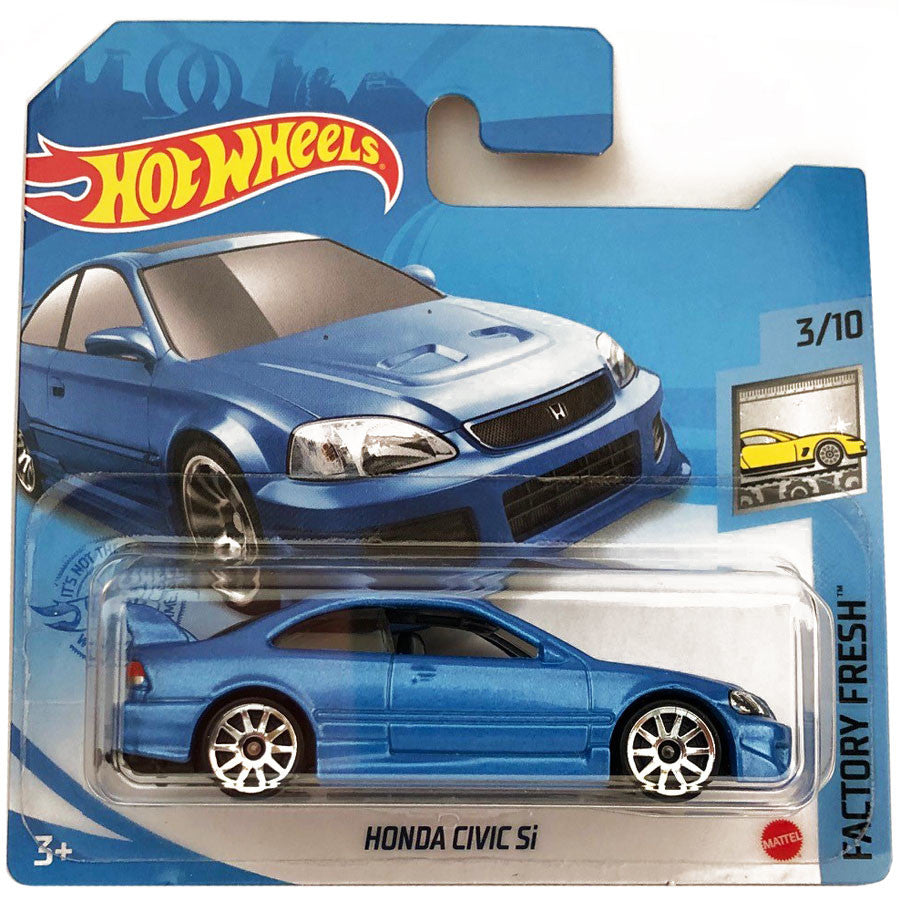 Hot Wheels 2021 BLUE Honda Civic si Factory Fresh *63/250 GRY27-M521