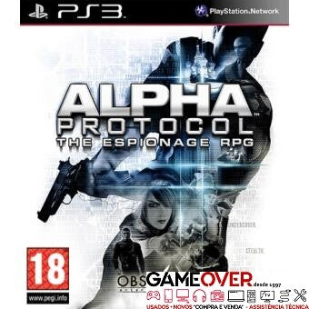 PS3 ALPHA PROTOCOL - USADO