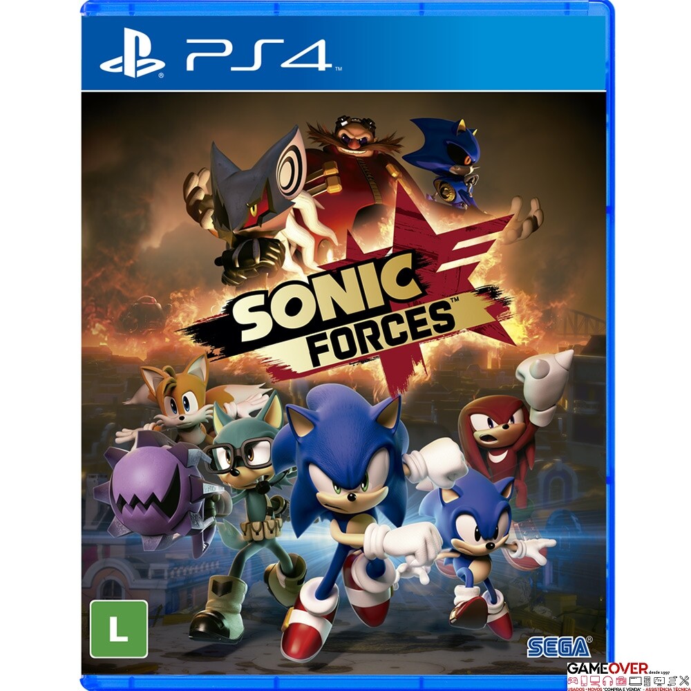 PS4 SONIC FORCES - USADO