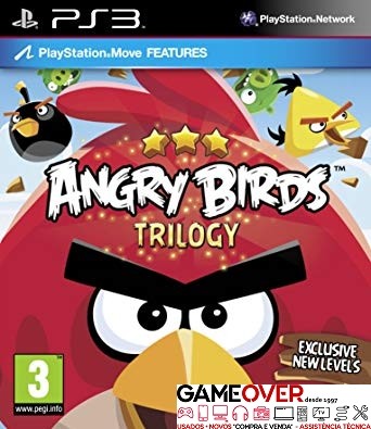 PS3 ANGRY BIRDS TRILOGY - USADO