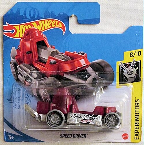 @ Hot Wheels Red Speed Driver Experimotors 8/10 82/250 GRX78