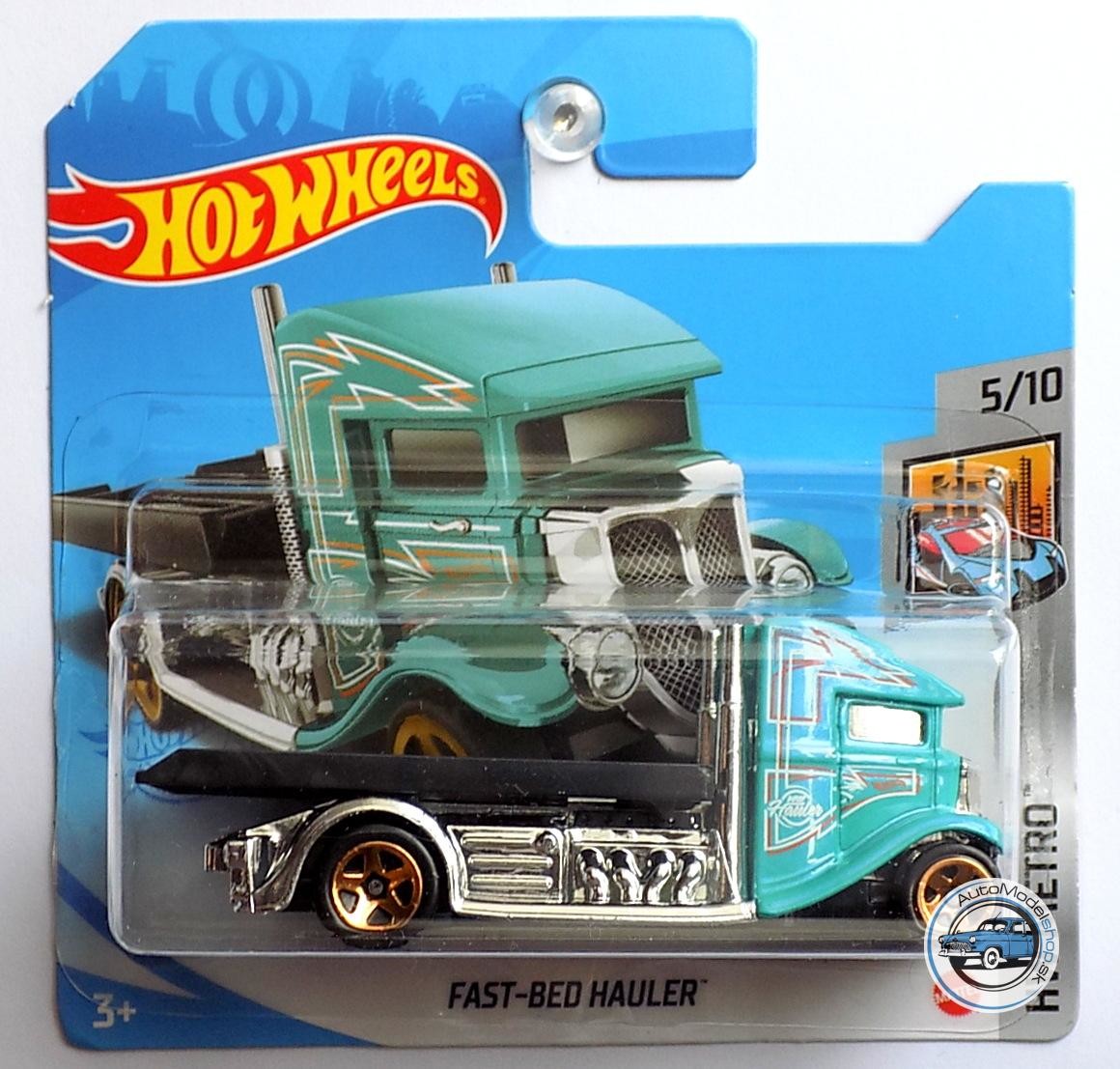 @ Hot Wheels Fast-Bed Hauler #83 HW Metro 5/10 Blue GRX83