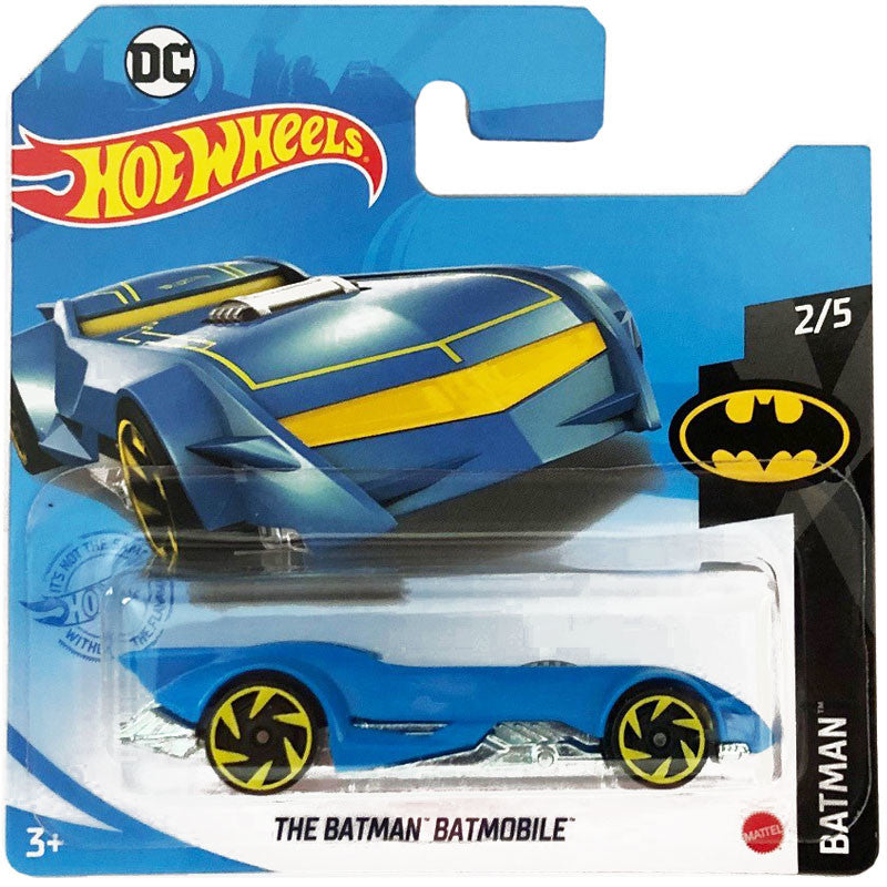 Hot Wheels 2021 The Batman Batmobile *56/250 HW Batman *2/5 GRX87 Blue Short