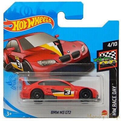 Hot Wheels 2021 BMW M3 GT2 *57/250 HW Race Day *4/10 GRX89 Red Short Card