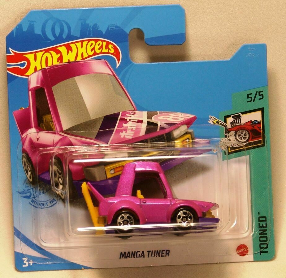 Hot Wheels 2021 #84 GRY00 . Tooned - Manga Tuner