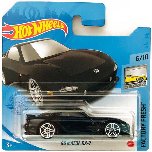 Hot Wheels ´95 Mazda RX-7 *88/250 HW Factory Fresh *6/10 GRY28 Short Card