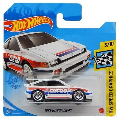 @ Hot Wheels 2021 1985 Honda CR-X 90/250 - GRY46 Short Card