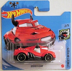 Hot Wheels 2021 STREET BEASTS STEER CLEAR 2/5 91/250 GRY48
