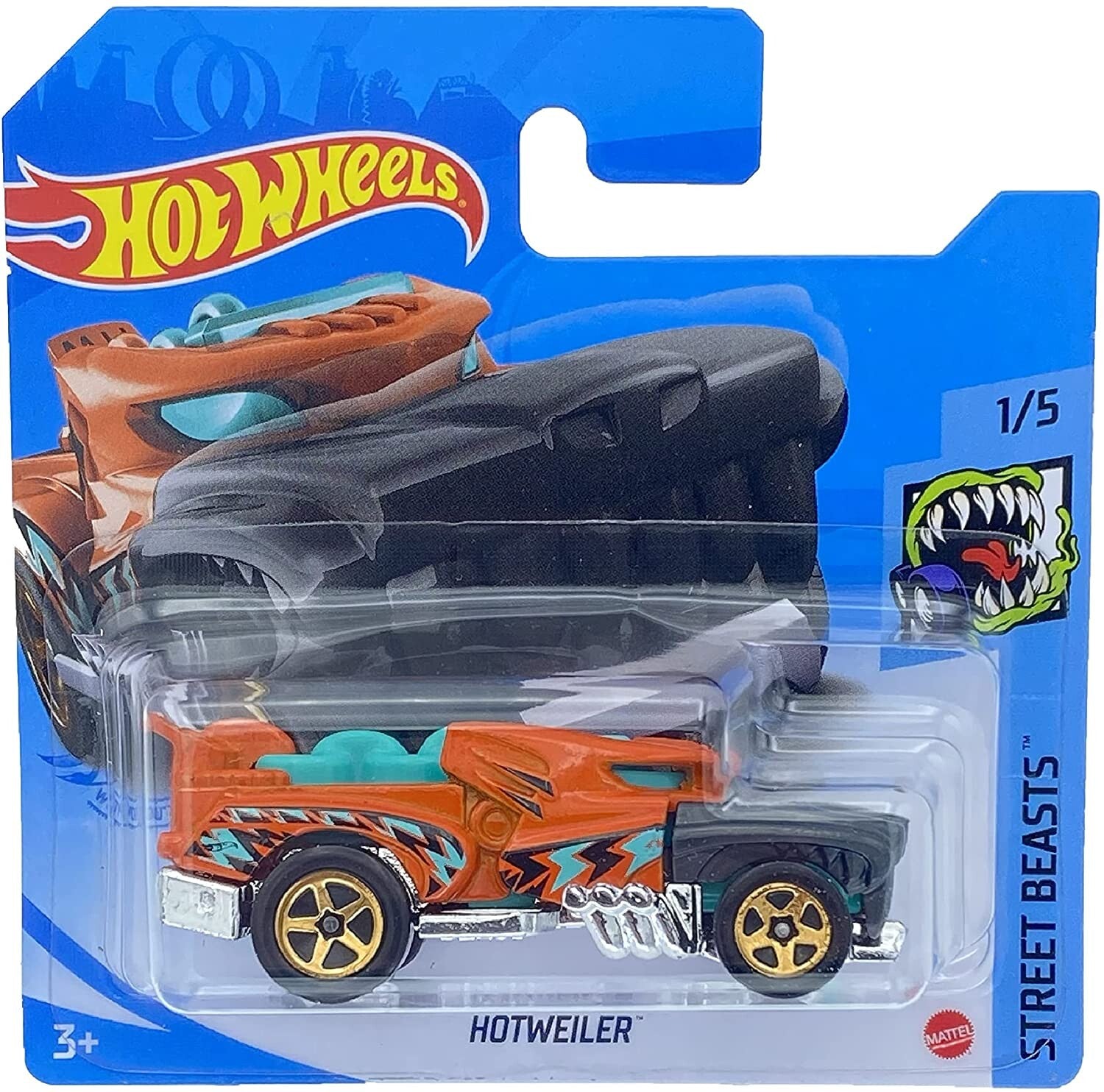 Hot Wheels 2021 Hotweiler 69/250 - GRY51 short card