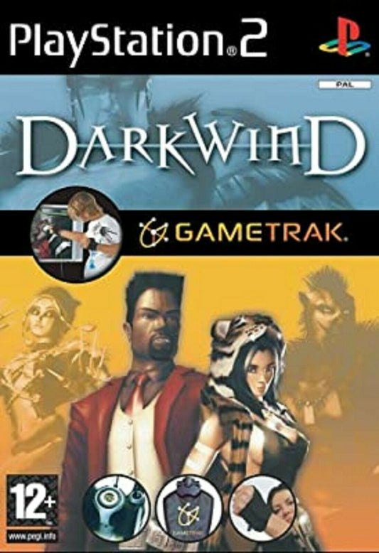 PS2 GAMETRAK DARK WIND - USADO