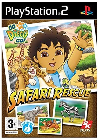 PS2 GO DIEGO GO! SAFARI RESCUE - USADO