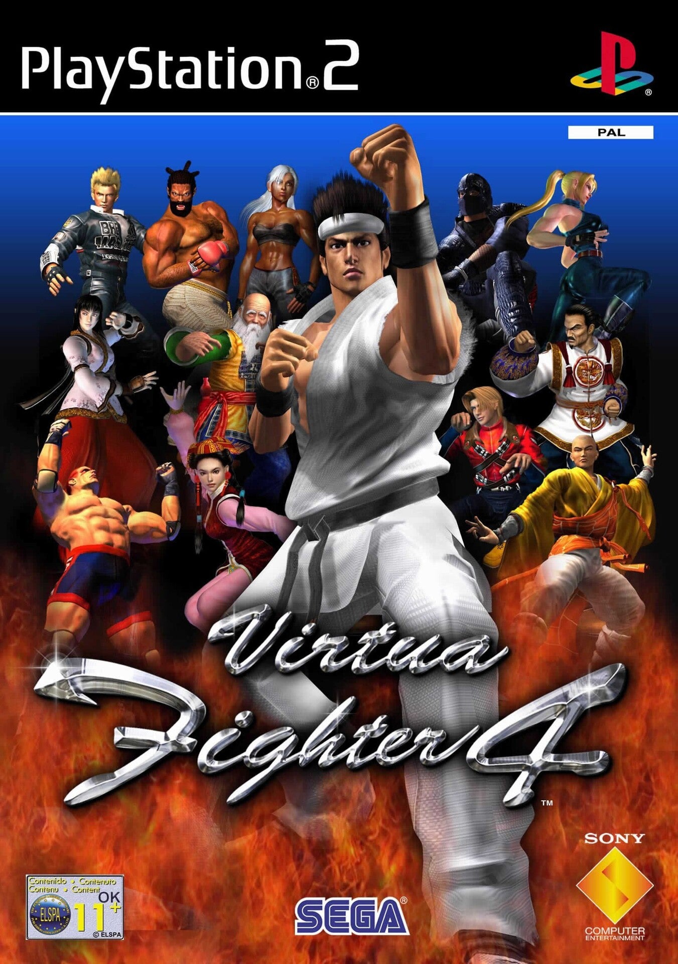 PS2 VIRTUA FIGHTER 4 - USADO