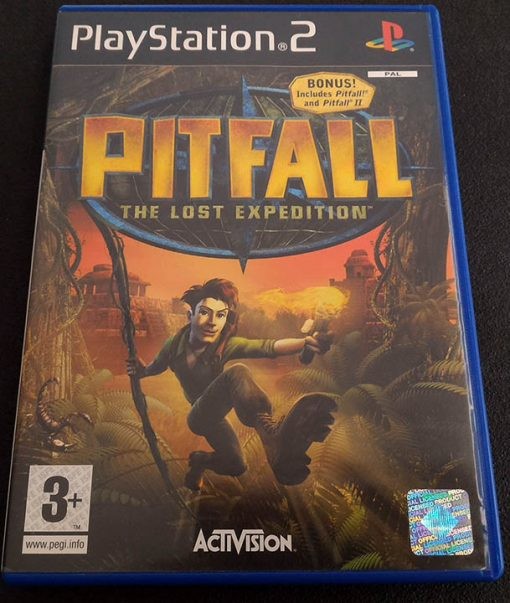 PS2 PITFALL THE LOST EXPEDITION - USADO