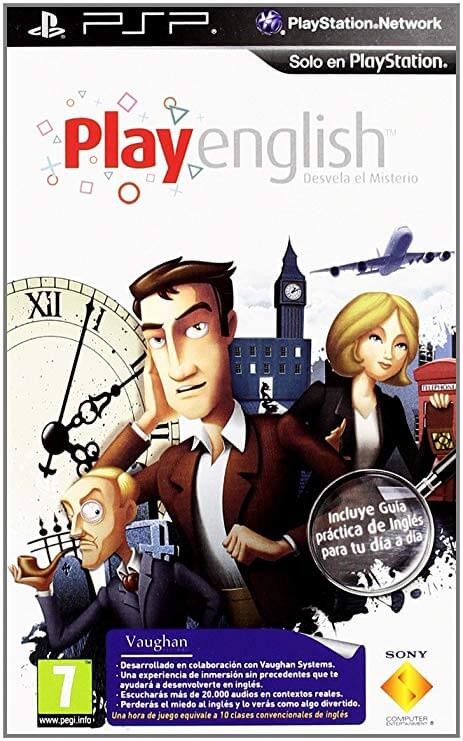 PSP PLAY ENGLISH PT - USADO