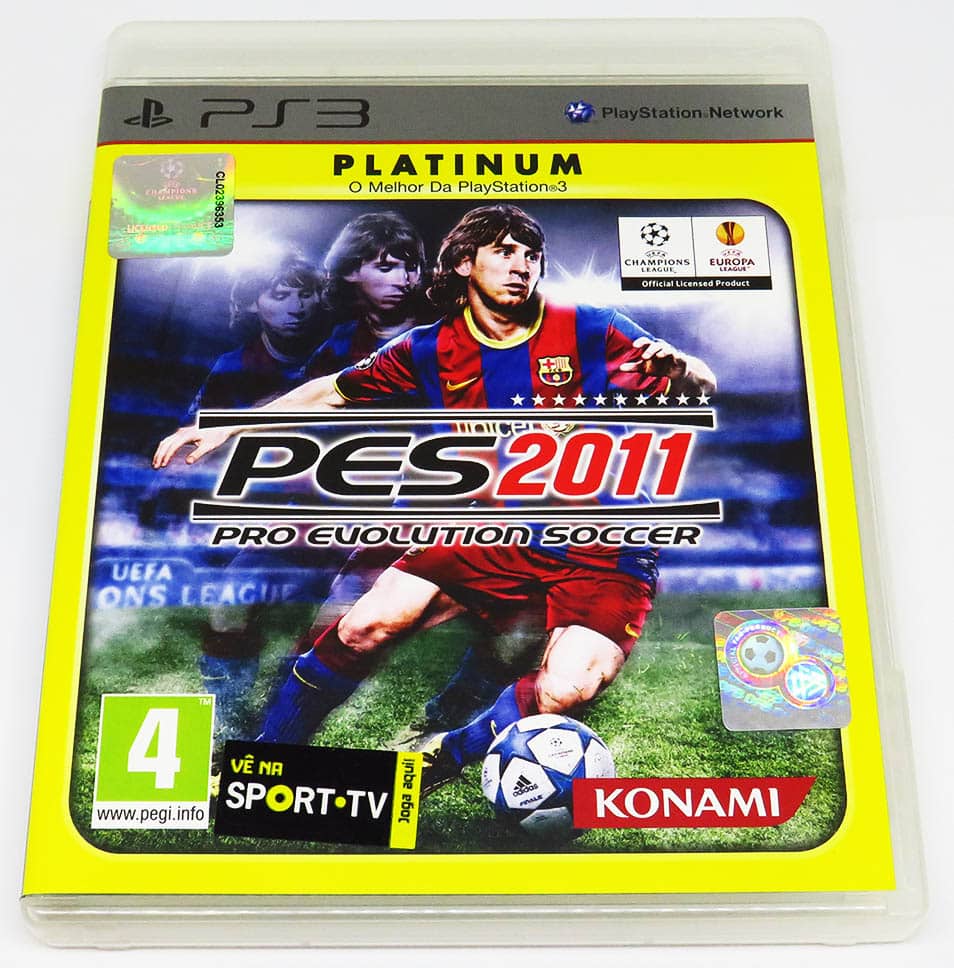 PS3 PRO EVOLUTION SOCCER 2011 PLATINUM - USADO