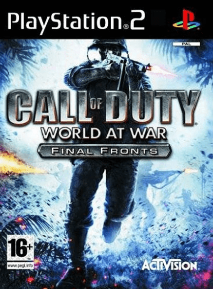 PS2 CALL OF DUTY WORLD AT WAR FINAL FRONTS - USADO