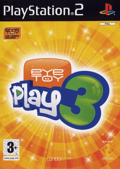 PS2 Eye Toy Play 3 - USADO