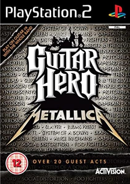 PS2 GUITAR HERO METALLICA - USADO