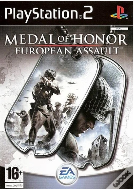 PS2 Medal of Honor European Assault - USADO