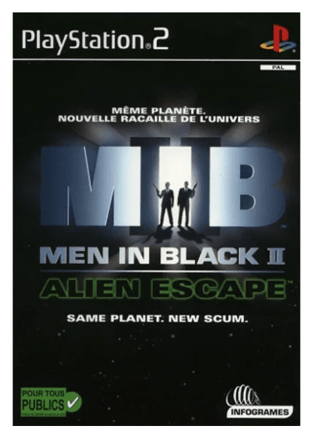 PS2 MEN IN BLACK II ALIEN ESCAPE - USADO