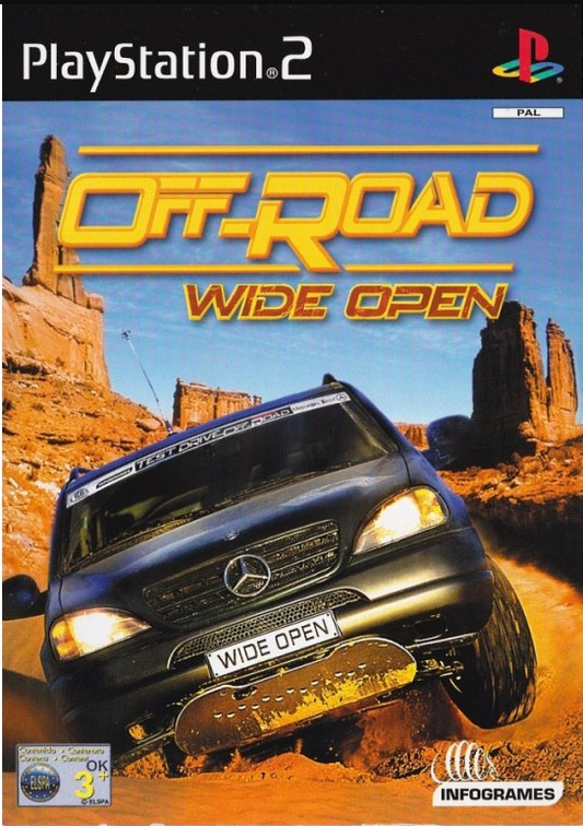 PS2 OFF-ROAD WIDE OPEN - USADO